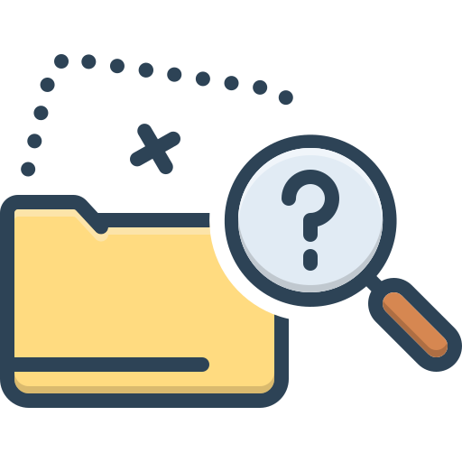 Scattered data icon